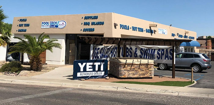 pool tech plus store #1 Dealer of Hot Tubs and Swim Spas in Las Cruces Area